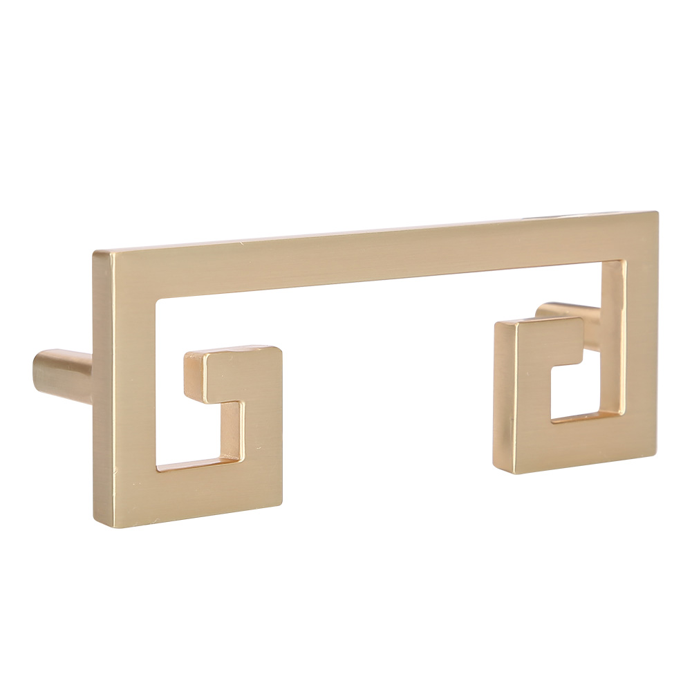 Türgriffe Aus Zinklegierung Im Geometrischen Goldstil, Für Büro- Oder Schrankschubladen.
