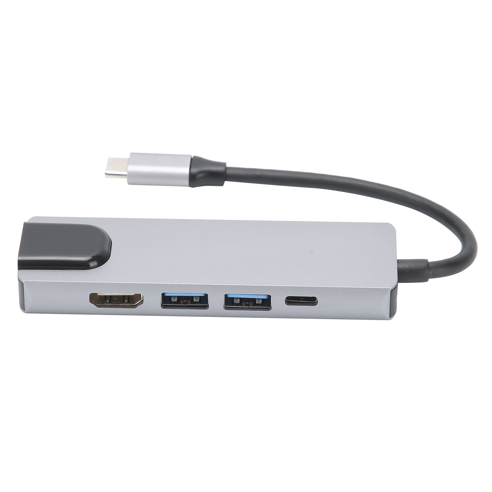 5-in-1 Usb-c-adapter Aus Aluminiumlegierung Für Externe Usb-c-netzwerkkarte