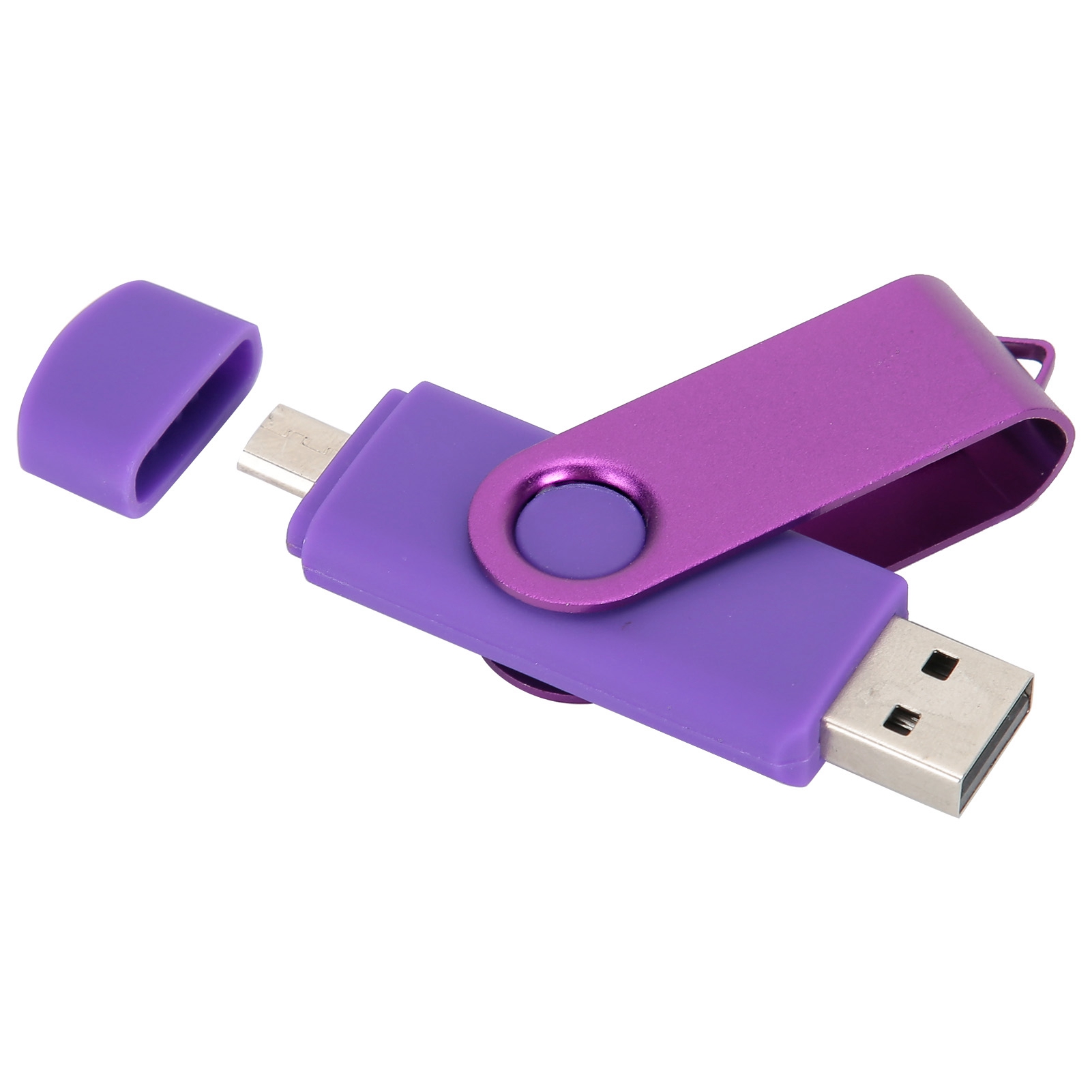Tragbarer Usb-stick Otg Micro-usb 2.0 Cw10040 Lila 128 Gb