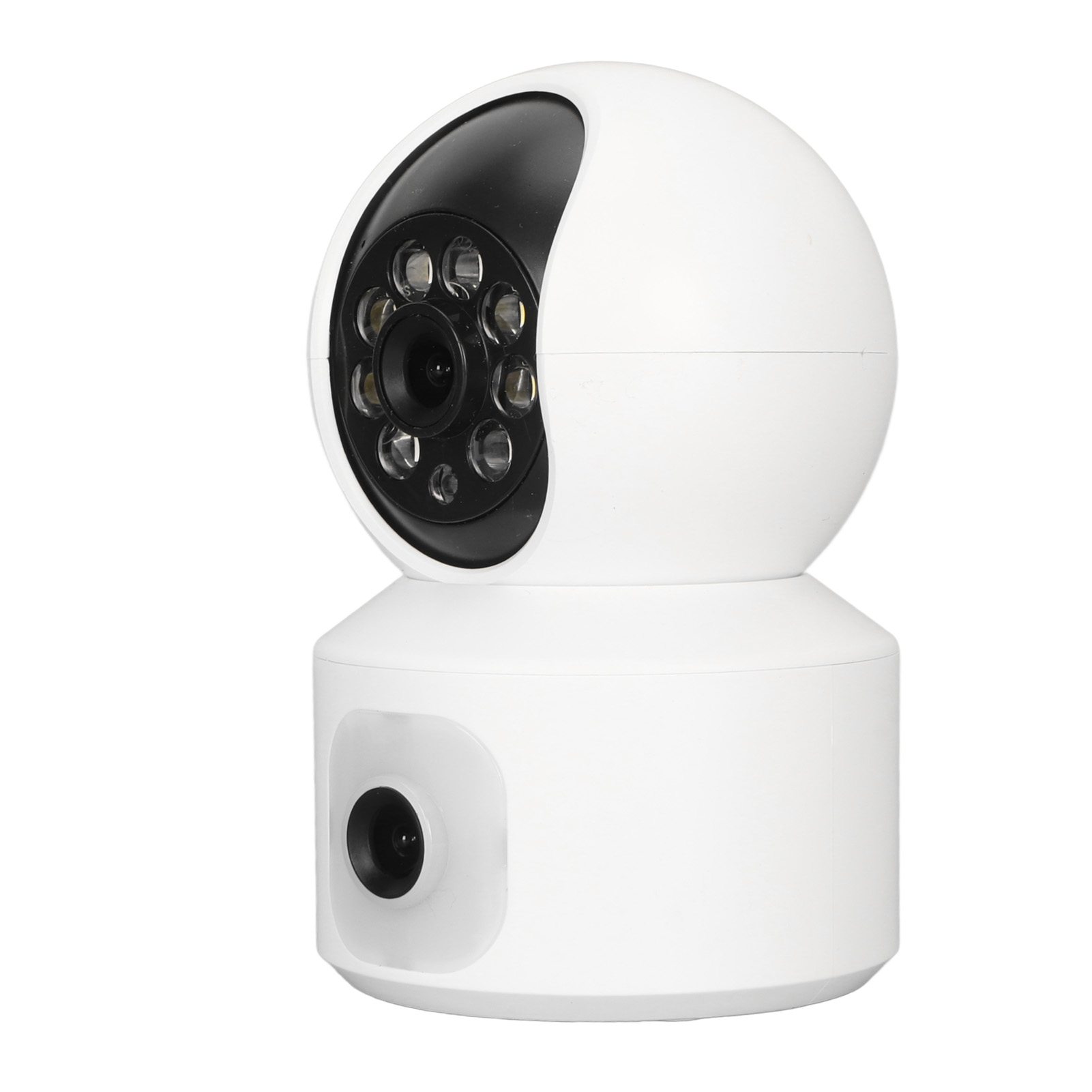 2k 4mp Dual-objektiv 2,4-ghz-funk-sicherheitskamera, Farbnachtsicht, Zwei-wege-audio, Bewegungserkennung, Ideal Für Baby, Haustier Und Zuhause.