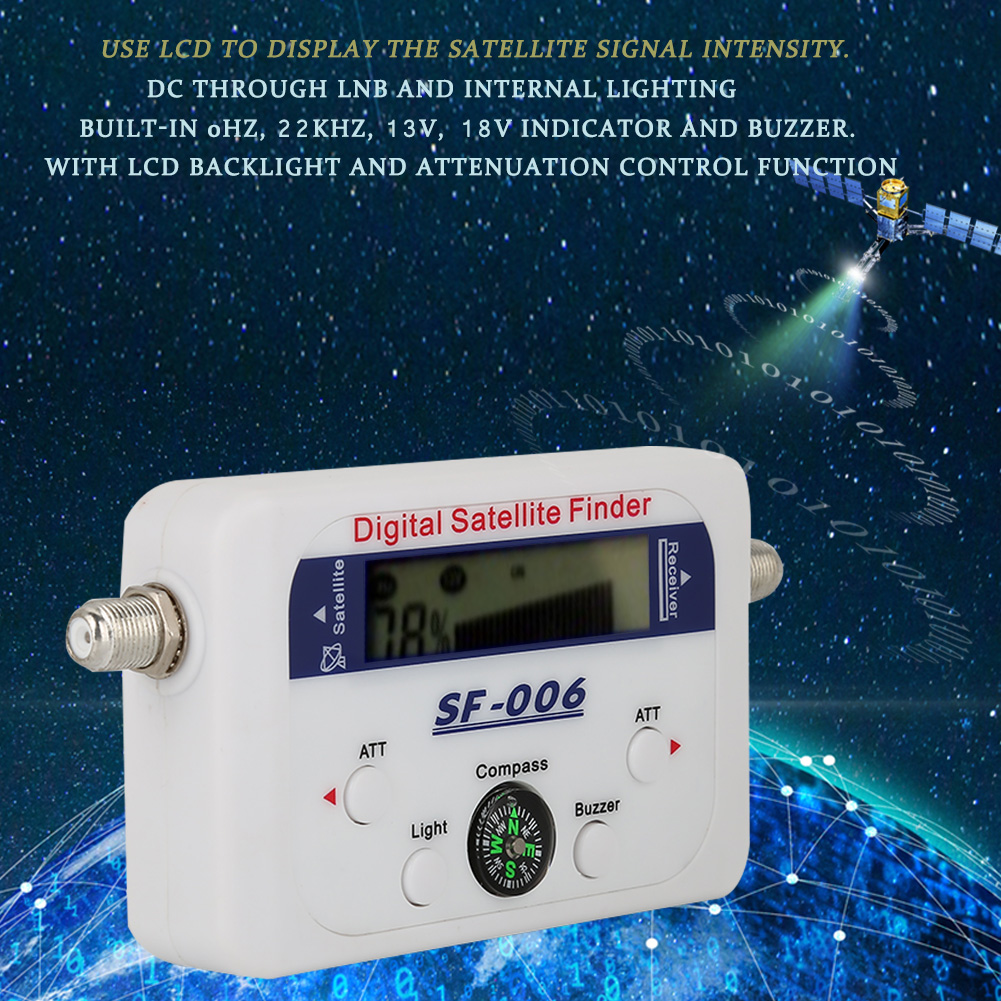 Sf-9506 Lcd-digital-satellitendetektor, Sf-006 Digitaler Satellitensignaldetektor