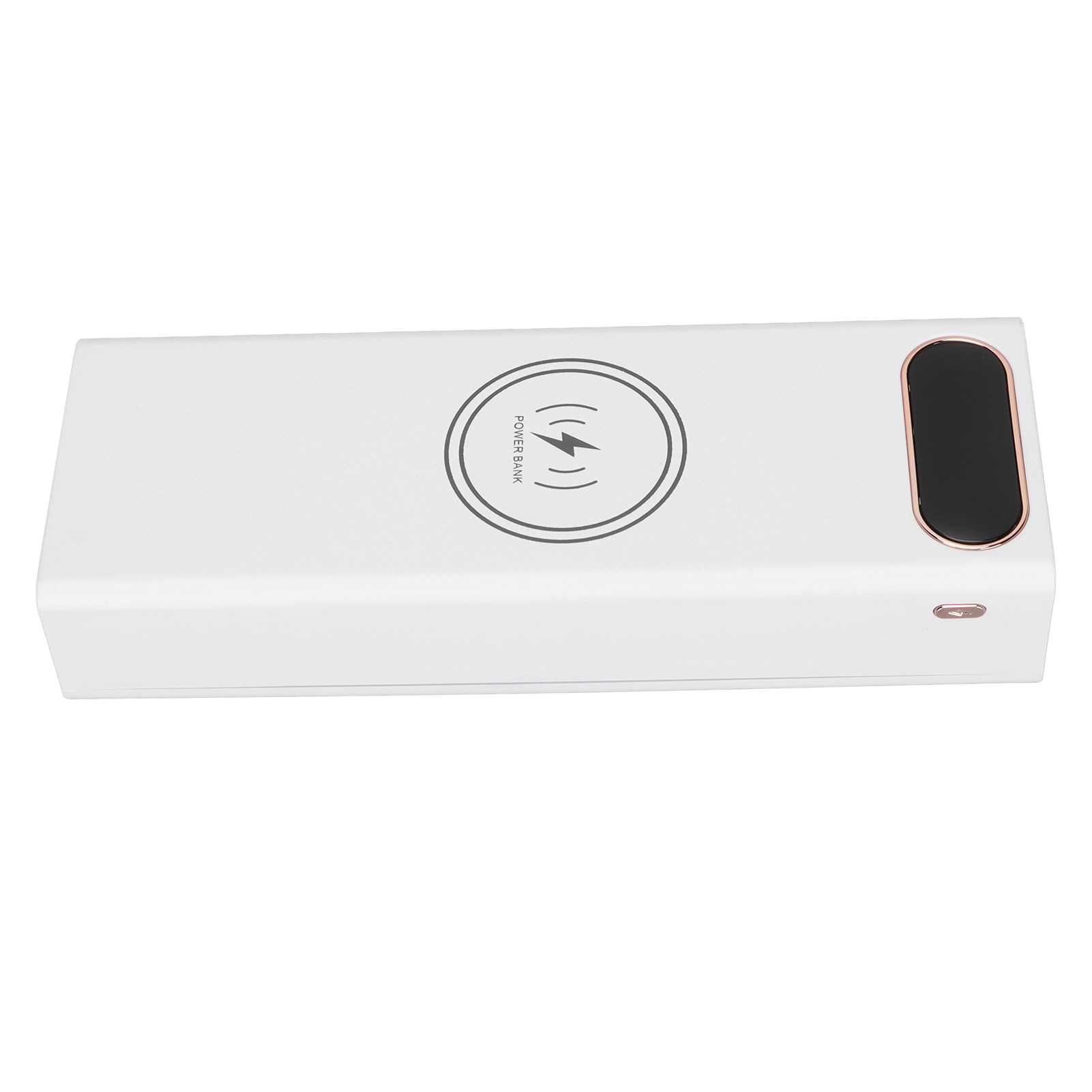 L20 Qc 22,5w + 15w Kabelloses Ladegehäuse Für 20 18650-akkus, Diy-powerbank (weiß)