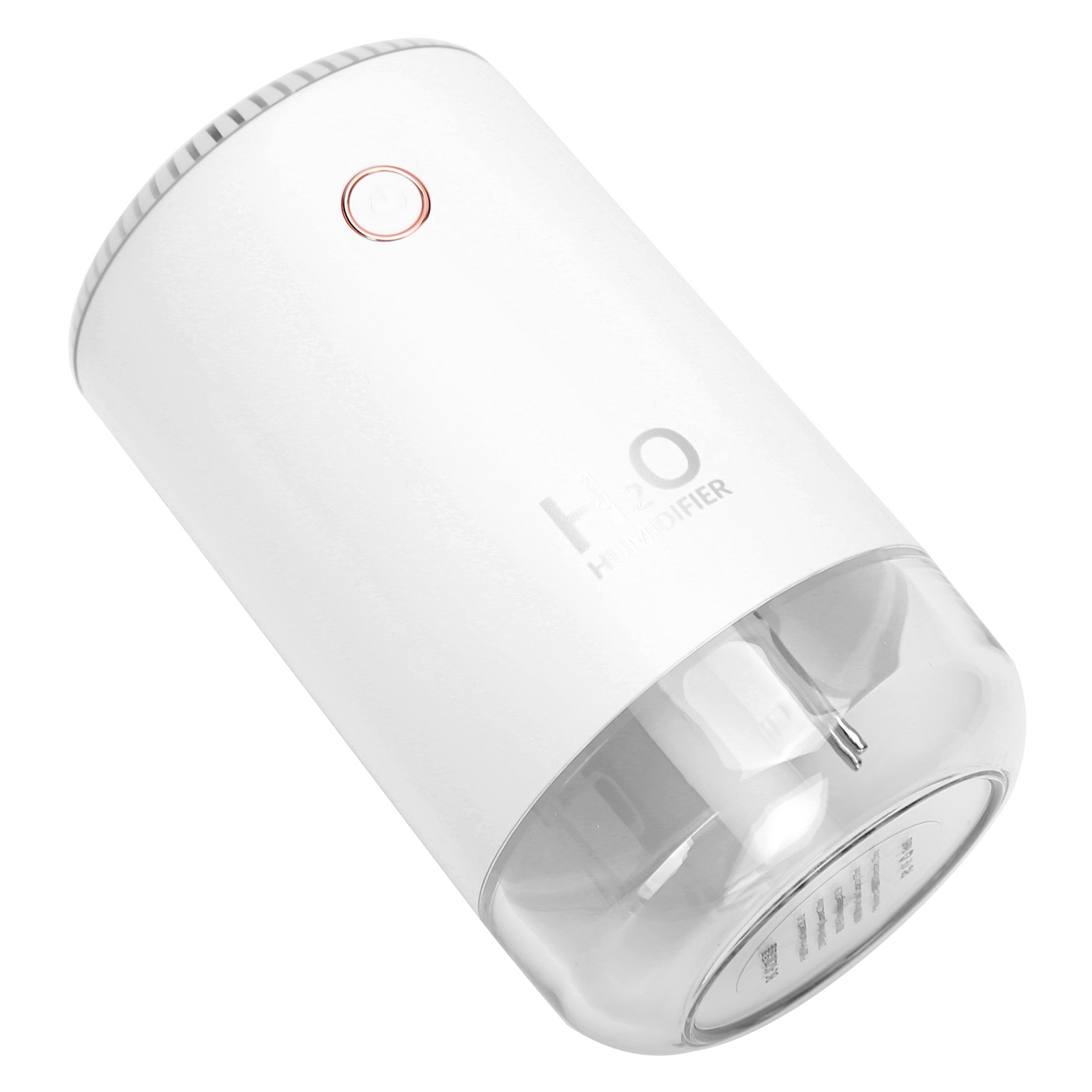 Niedlicher Mini-usb-luftbefeuchter Mit Nebelfunktion Und Nachtlicht Für Zuhause, Büro Oder Auto, Bc-02 Perlweiß
