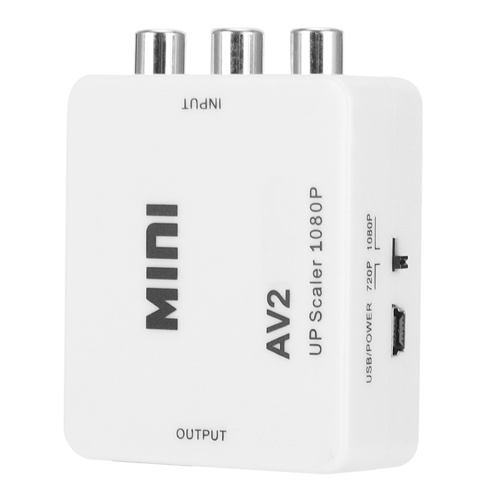 Av-zu-hdmi-hdmi-konverter (rca Zu Hdmi, Weiß)