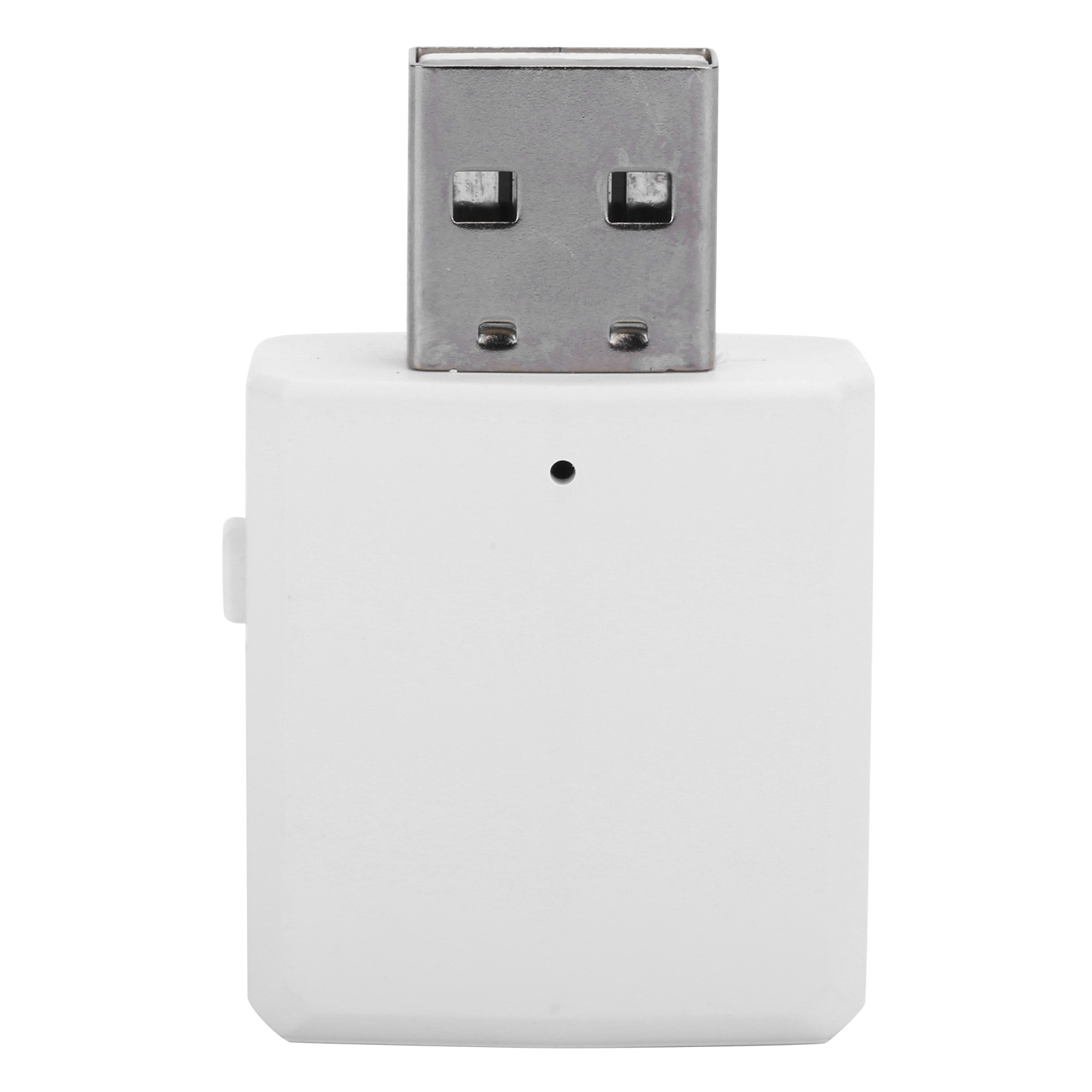 Bluetooth 5.0-audio-transceiver, 3-in-1-usb-soundkarte, 3,5-mm-rca-aux-adapter, Weiß