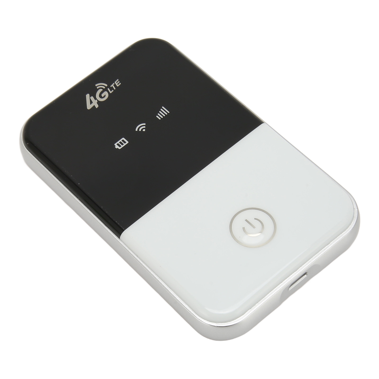 4g Lte Mobiler Wlan-hotspot Mit Smart-display, Unterstützt 8 Benutzer, Drahtloser 4g-router Und Sim-kartensteckplatz (asiatische Version)