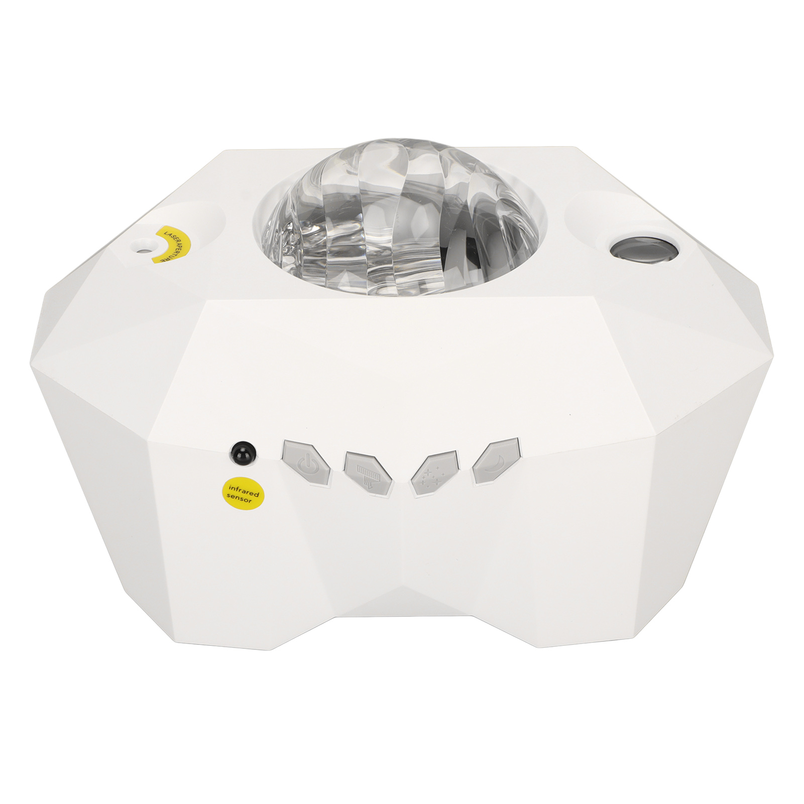 Nordlichtprojektor, Sternenprojektorlampe Mit Lautsprecher Und Geräuschaktiviertem Timer Zur Schlafzimmerdekoration.