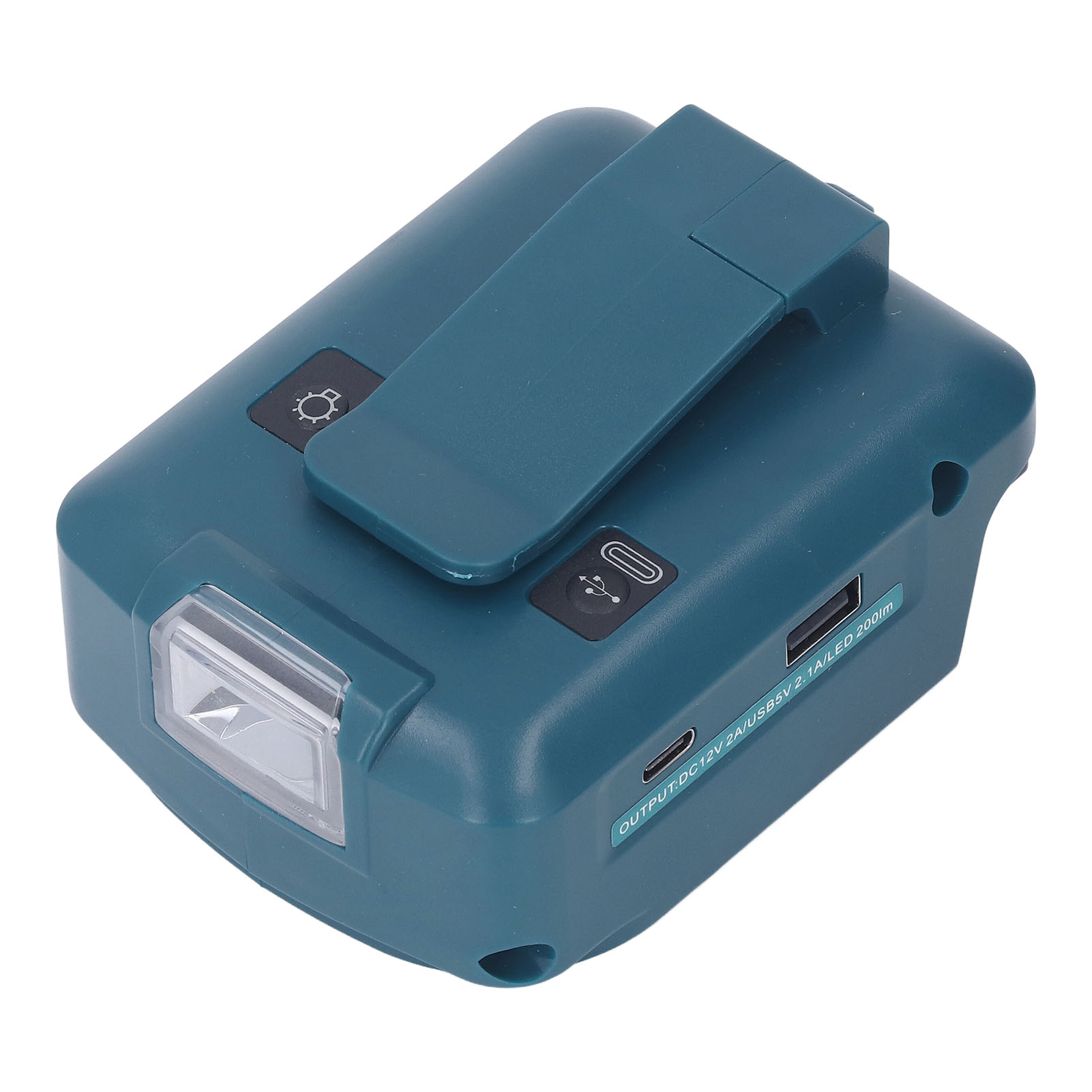 200-lm-netzteil, Led-arbeitsleuchte, Dc-anschluss, Usb Typ-c, 18-v-lithium-akku-konverter