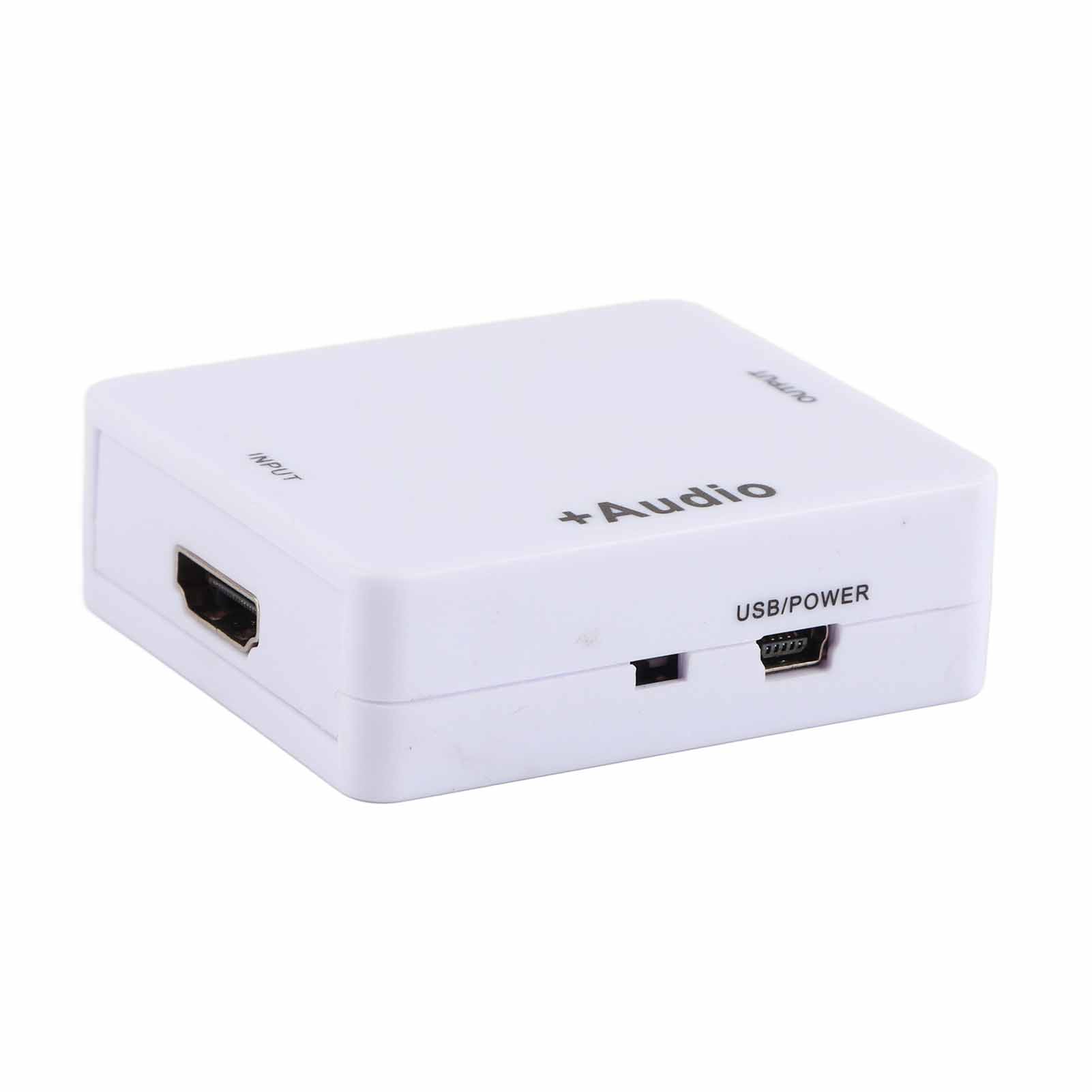 Multifunktionaler Hdmi-zu-hdmi-audiokonverter Aus Abs (weiß)