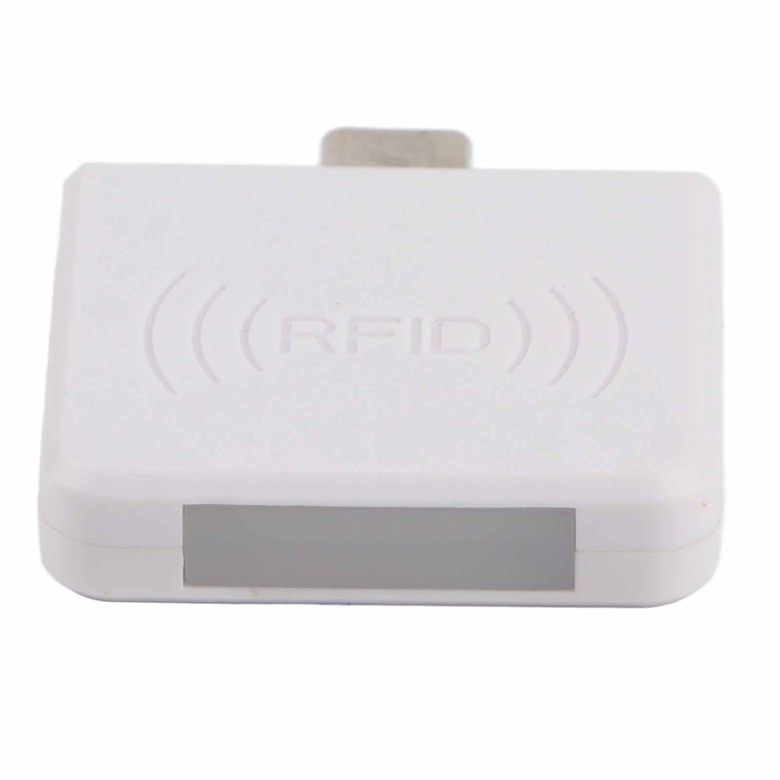 Kontaktloser Kartenleser, Hochfrequenzidentifikation, Mini-smartcard-lesegerät Für Mobiltelefone, Weißer Mini-kartenleser Typ C