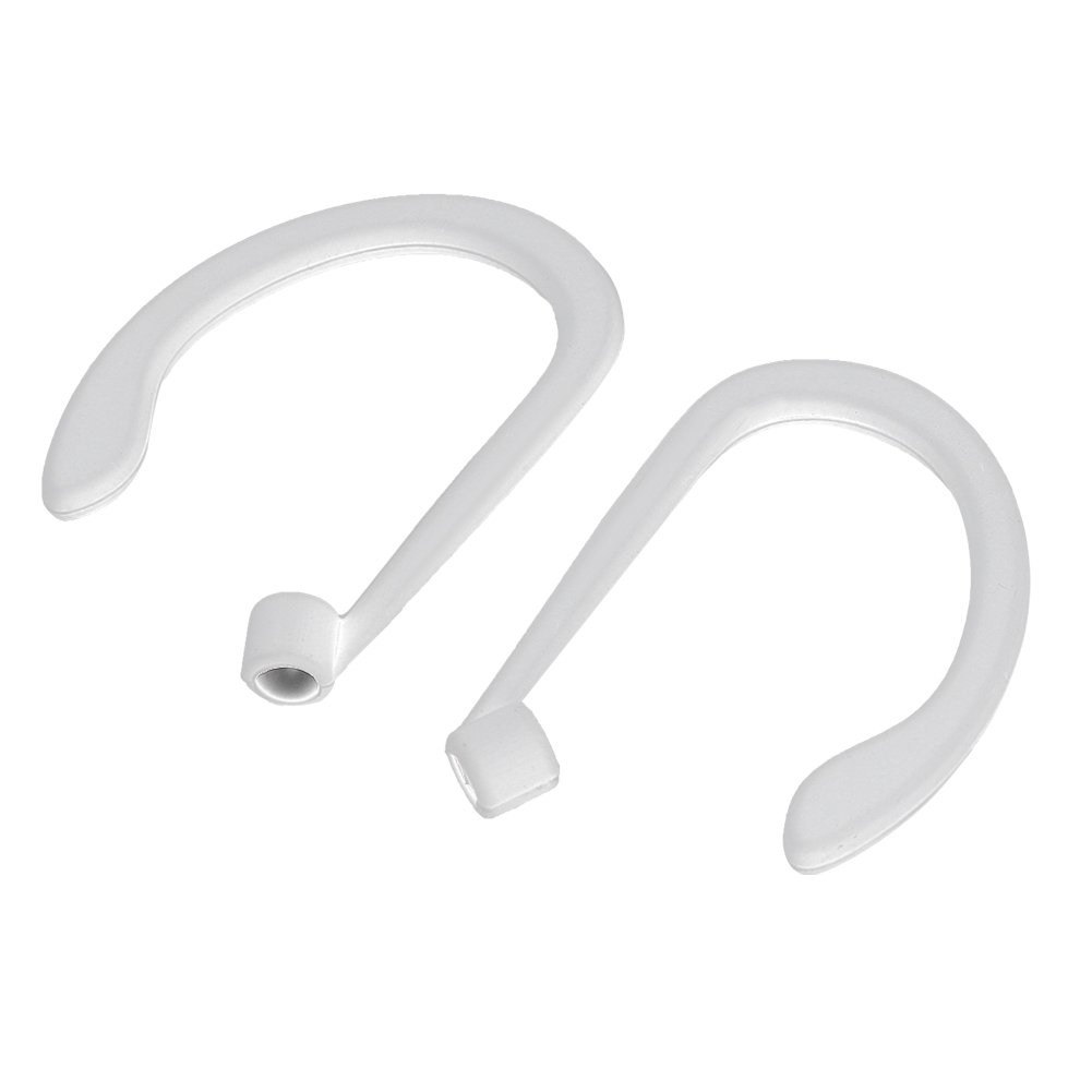 Silikon-halterung Für Airpods-kopfhörer, Kompatibel Mit Bluetooth-kopfhörern, Ideal Für Sport (weiß).