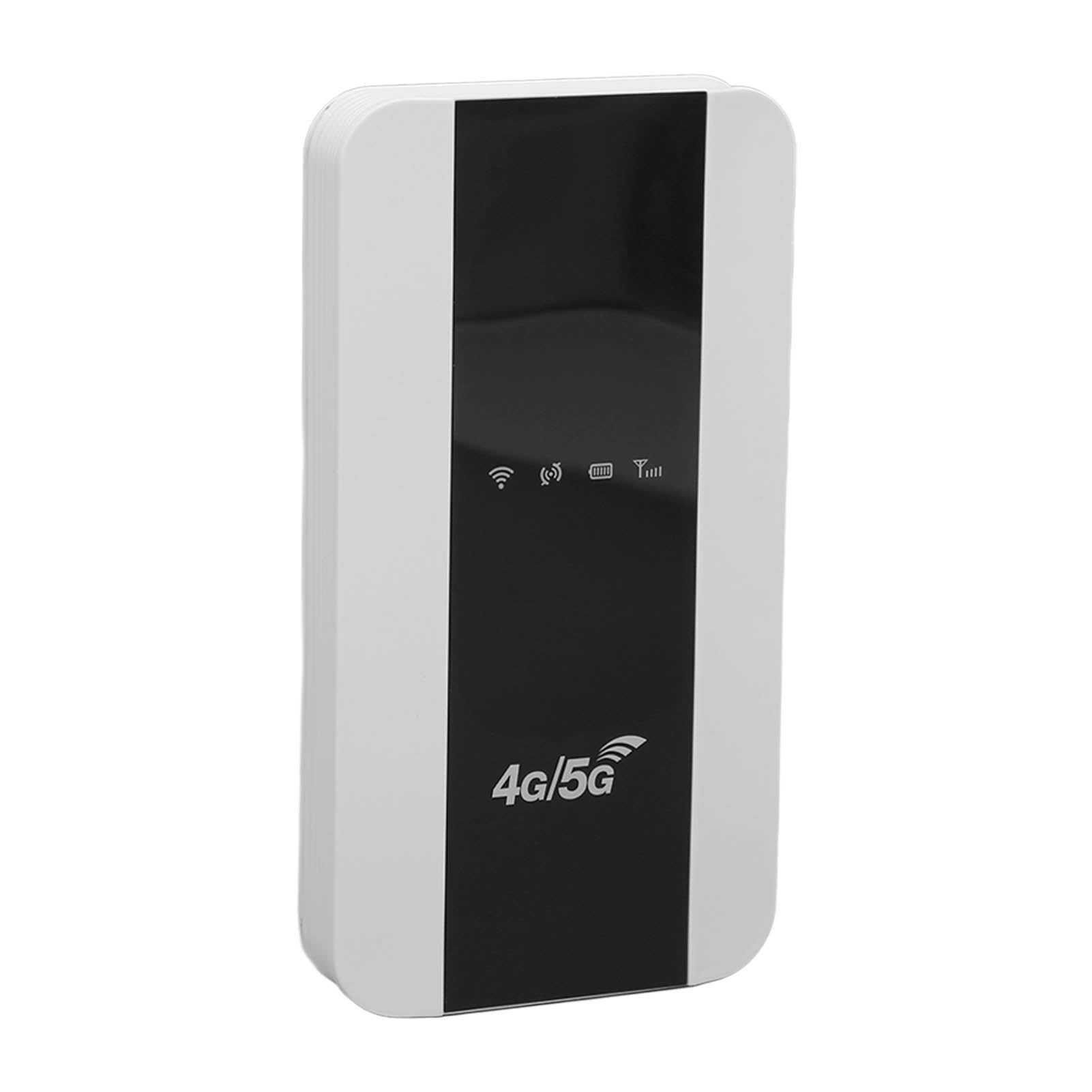 Mobiler Wlan-hotspot Mit Sim-kartensteckplatz, Entsperrtes 4g Lte, 150 Mbit/s, 3000-mah-akku, Tragbares Wlan Für Mobiltelefone, Weiße Eu-version