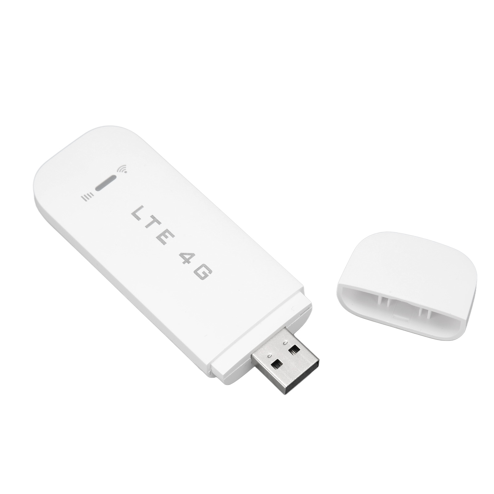 Mini-lte-4g-router Mit Mobilem Wlan-hotspot (150 Mbit/s), Unterstützt Bis Zu 10 Verbundene Geräte, 4g-lte-usb-modem Mit Integriertem Wlan-hotspot, Weiß