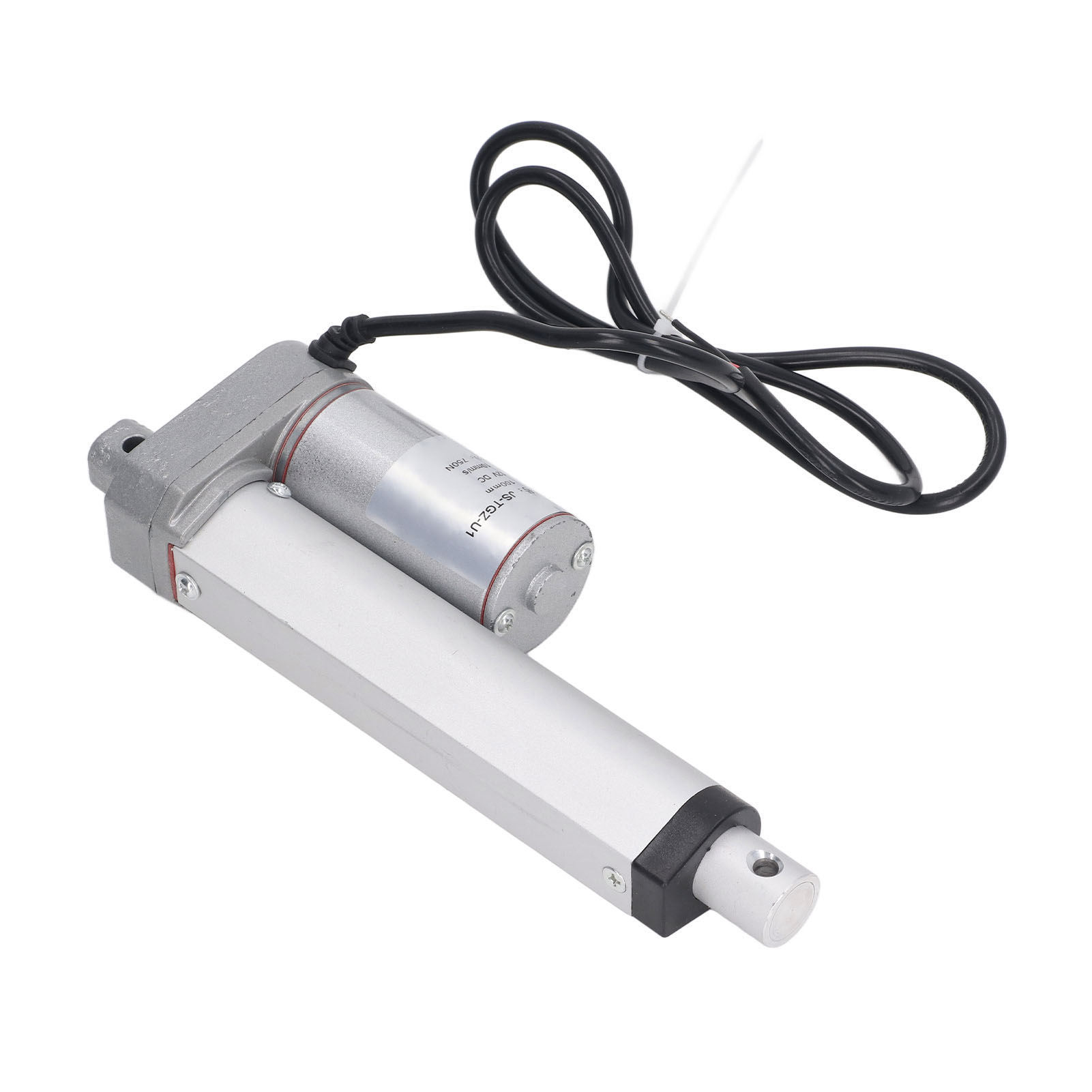 Mini-linearantrieb 750 N 100 Mm 12 V Für Motoren, Landwirtschaftliche Anwendungen Im Freien, Robotik, Hausautomation, Weiß, Mit Fernbedienung.