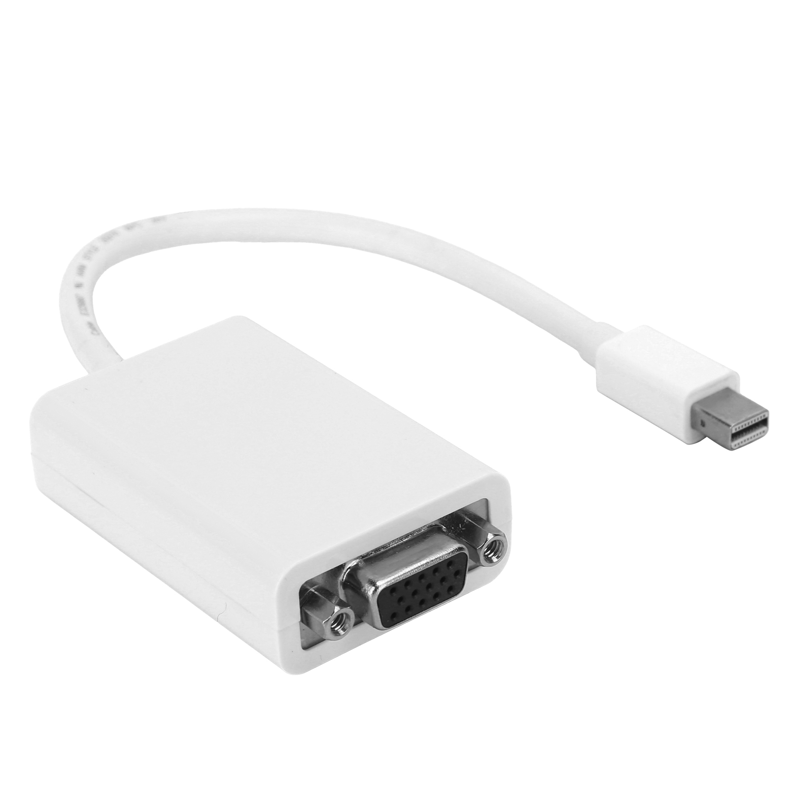 Mini-dp-stecker Auf Vga-buchse Hd-konverter, 17 Cm Langes Adapterkabel Für Computer