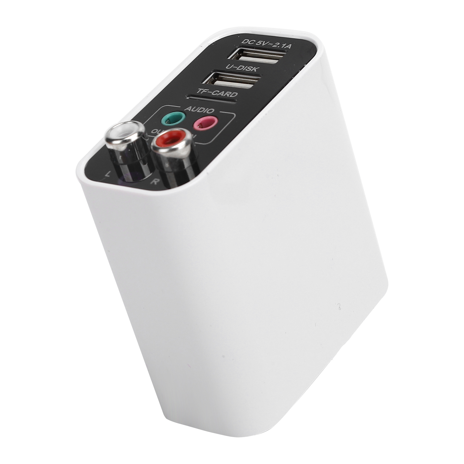 Bluetooth 5.0-adapter Mit Transceiver Und 3,5-mm-klinkenbuchse Für Drahtloses Audio (110-240 V, Eu-standardstecker).