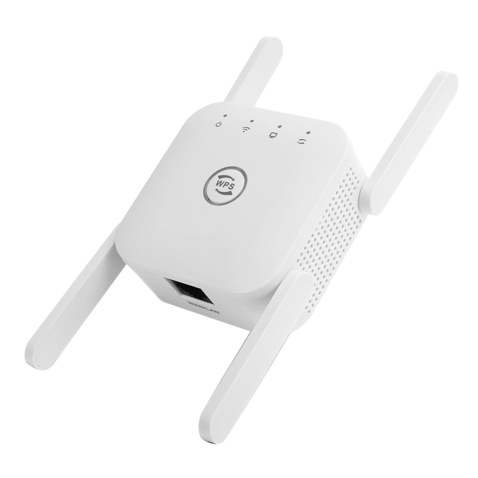 Wlan-repeater, Signalverstärker, Reichweitenverlängerung, Computer-netzteil, 110–240 V Wechselstrom, Weiß, Europäischer Stecker