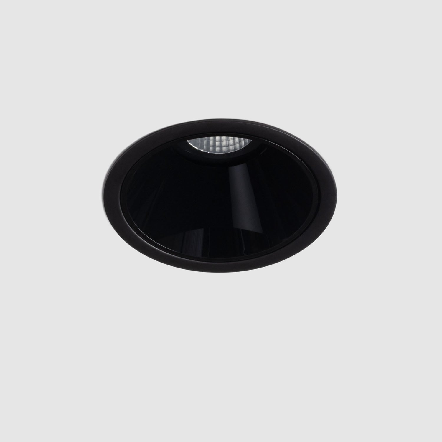 Led Downlight Ø68 Mm Eclipse L Aurlux Lighting 3000k Standard Schwarz 8 W Einbau