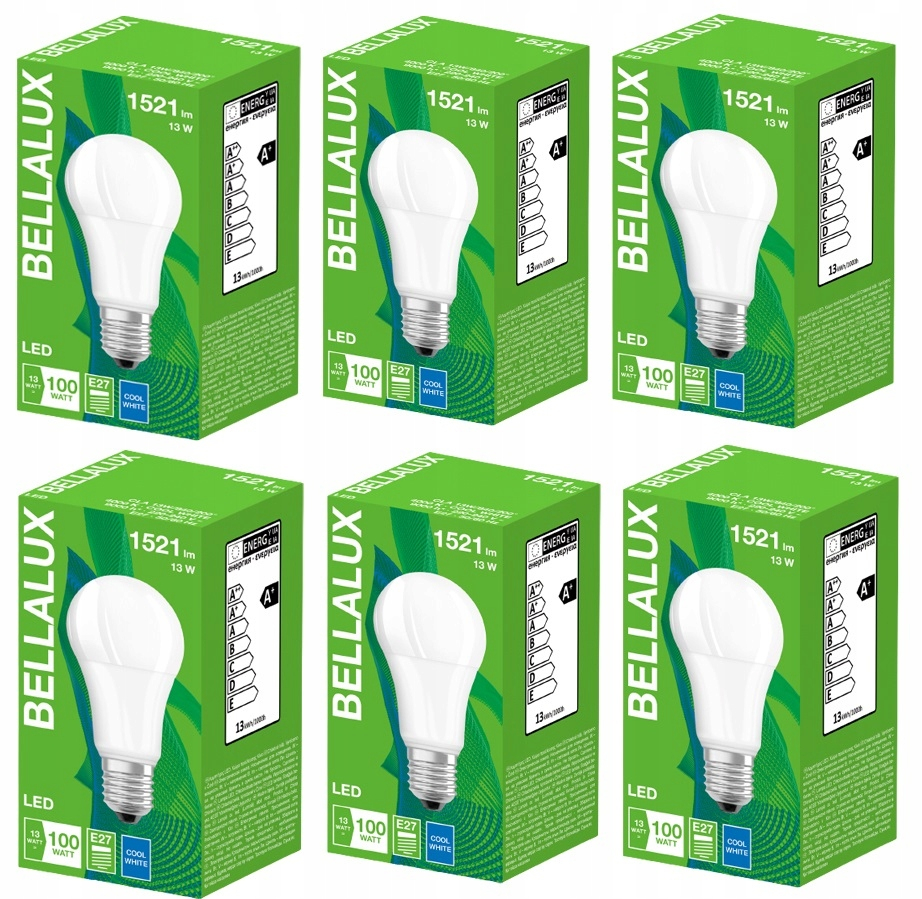 Lampe Bellalux Led Bulb 8.5w 806 Lm 4000k
