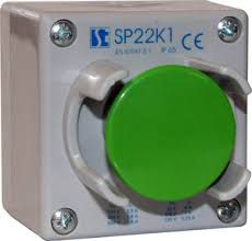 Steuergerät Spamel Sp22k126-1 Grüner Knopf Ip65