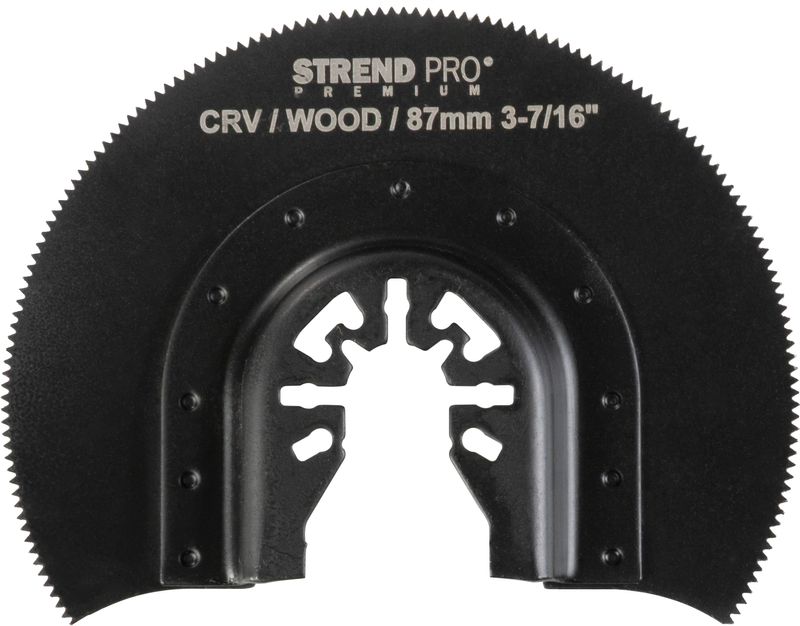 Werkzeug Strend Pro Rs-w007 Sägeblatt - Halbkreis 87 Mm, Für Multischleifer, Cr-v, Hcs