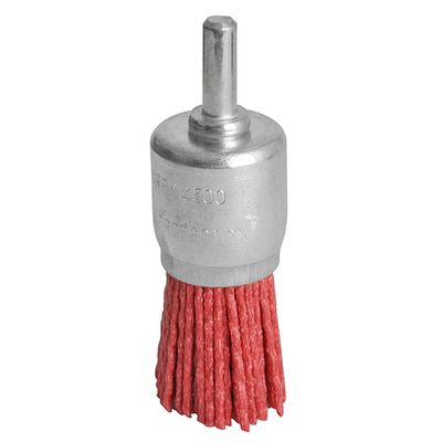 Bürste Strend Pro, 34t, 24 Mm, Endbürste, Nylon, Mit Schaft