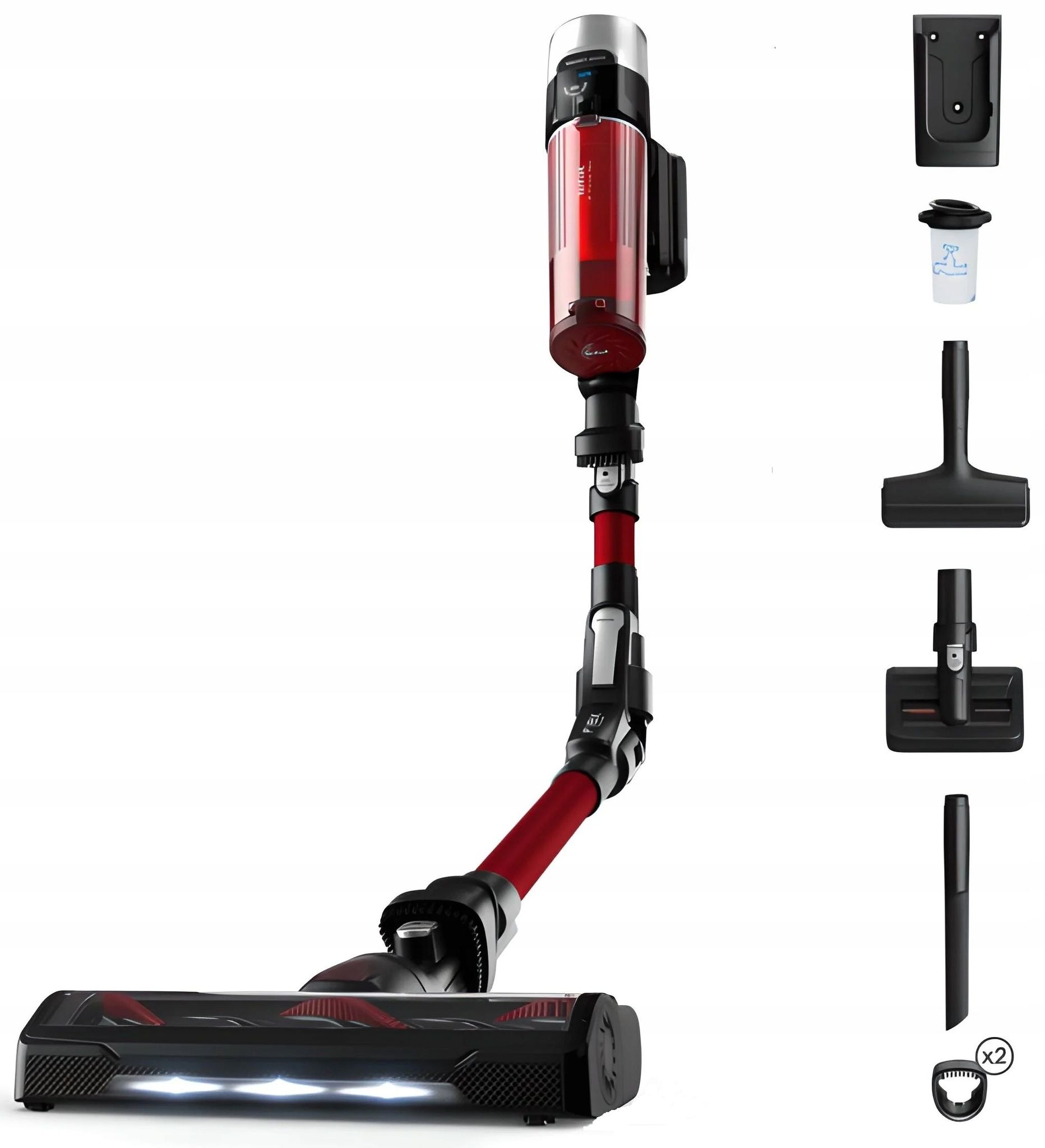 Akku-staubsauger Tefal X-force Flex 9.60 Kabellos Turbobürste