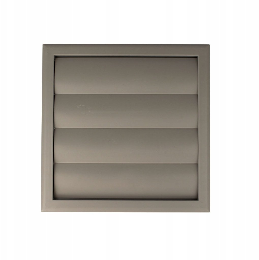 Ventilationsgitter Ventika Mw100azkgr Schwerkraftlamellen Abs