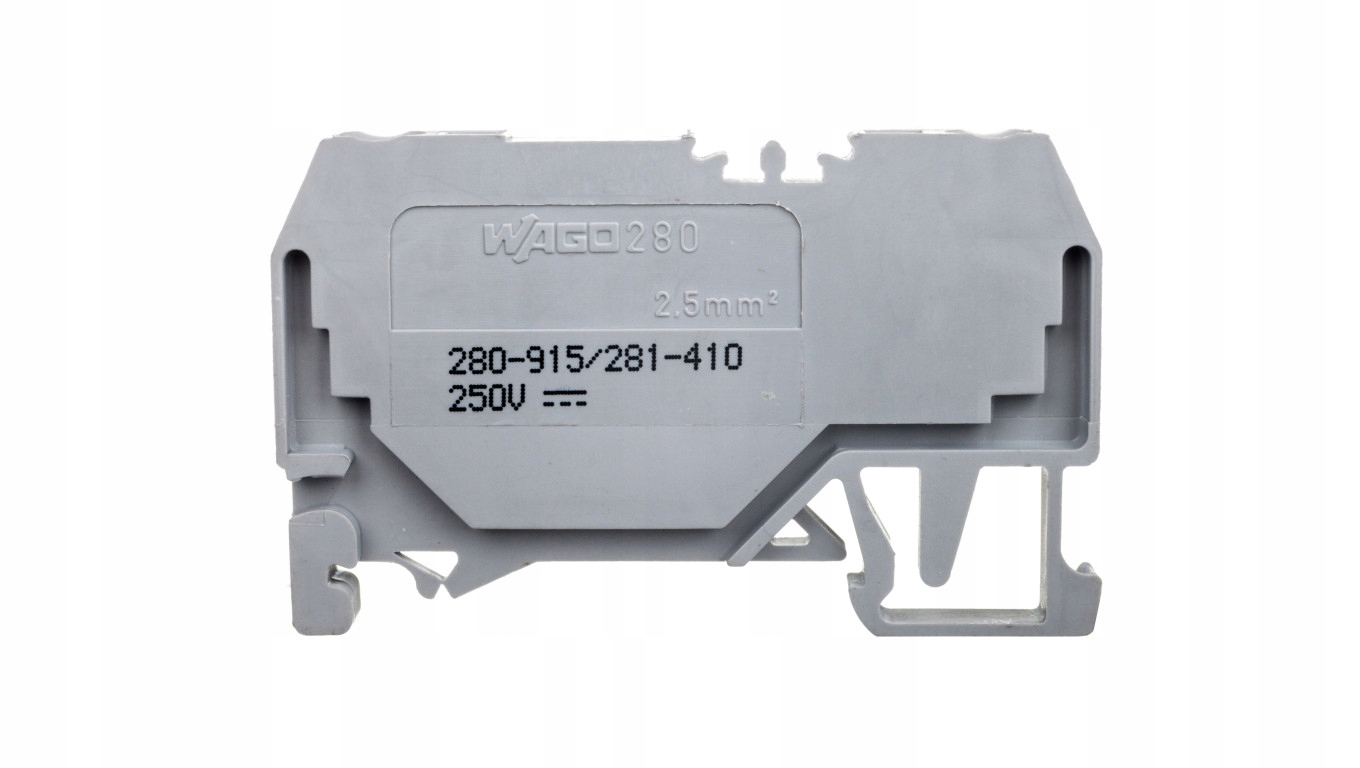 Schienenverbinder Wago 280-915/281-410 0,5 A 250 V