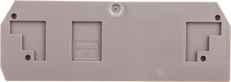 Anschlusszubehör Wago 283-350 Dicke 2,5 Mm Grau