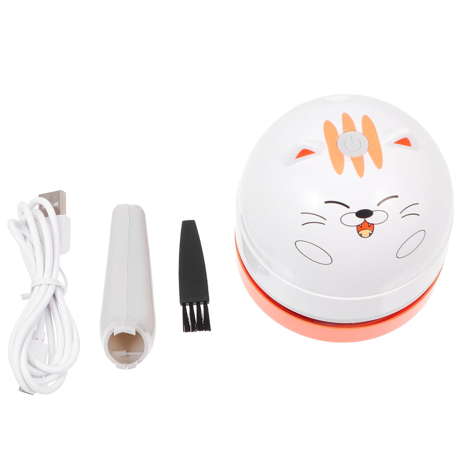 Oranger, Kabelloser, Tragbarer Staubsauger Mit 1200 Ma Aus Abs Für Die Gründliche Reinigung Und Staubaufnahme In Schwer Zugänglichen Ecken Und Fensterspalten