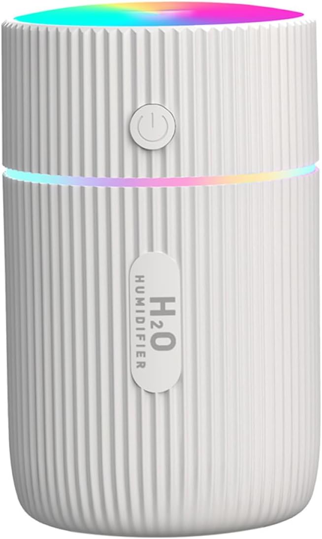 Mini-usb-luftbefeuchter, 220 Ml, Weiß, Tragbar, Für Büro Und Auto Kompakter Und Leiser Aromadiffusor Für Zuhause Und Schlafzimmer