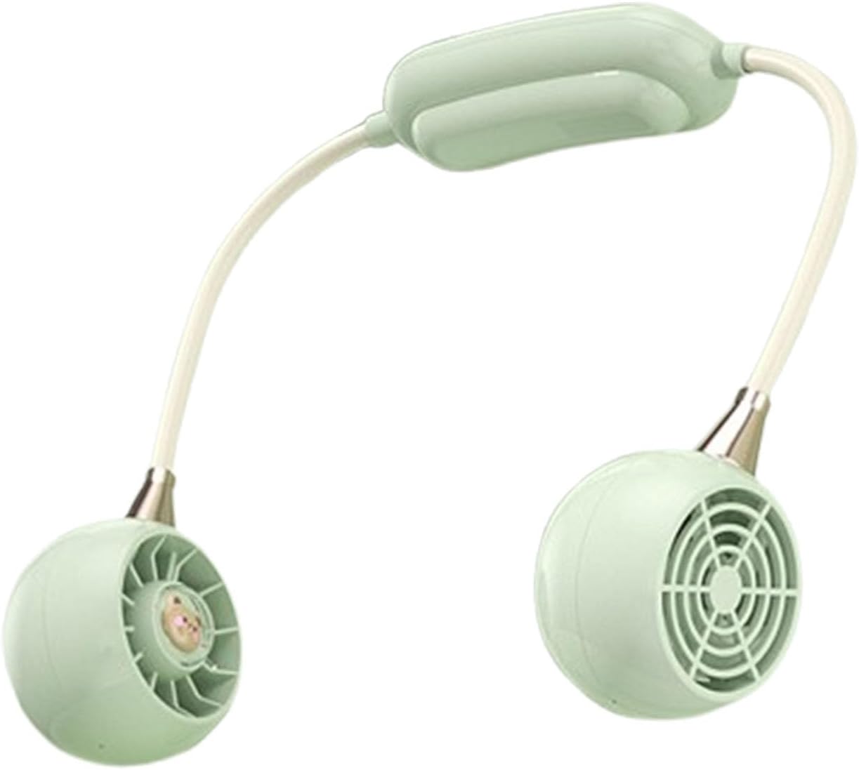 Nackenventilator – Tragbar, Usb-aufladbar, Drei Geschwindigkeitsstufen – Für Outdoor-sportarten – Grün