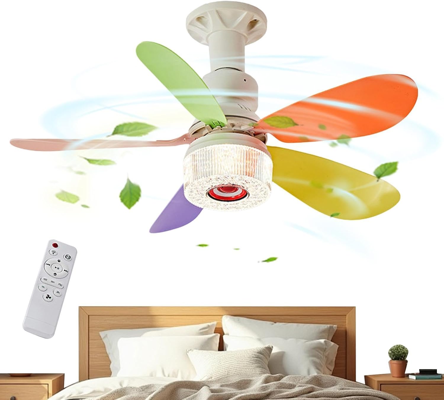 Deckenventilator, Rog Marquee-beleuchtung, Bluetooth, 40 W Leistung, 3 Geschwindigkeitsstufen, Praktisch, Ideal Für Familienfeiern