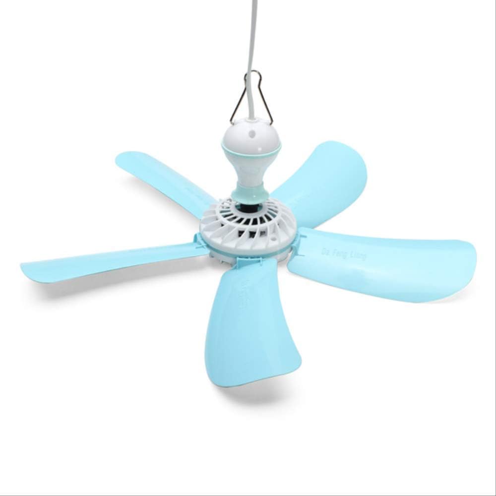 Kompakter Und Tragbarer Deckenventilator Mit 30 Db Geräuschreduzierung, 5 Flügeln, 8 W Energiesparend, Motorlos, Für Schlafzimmer Und Homeoffice.