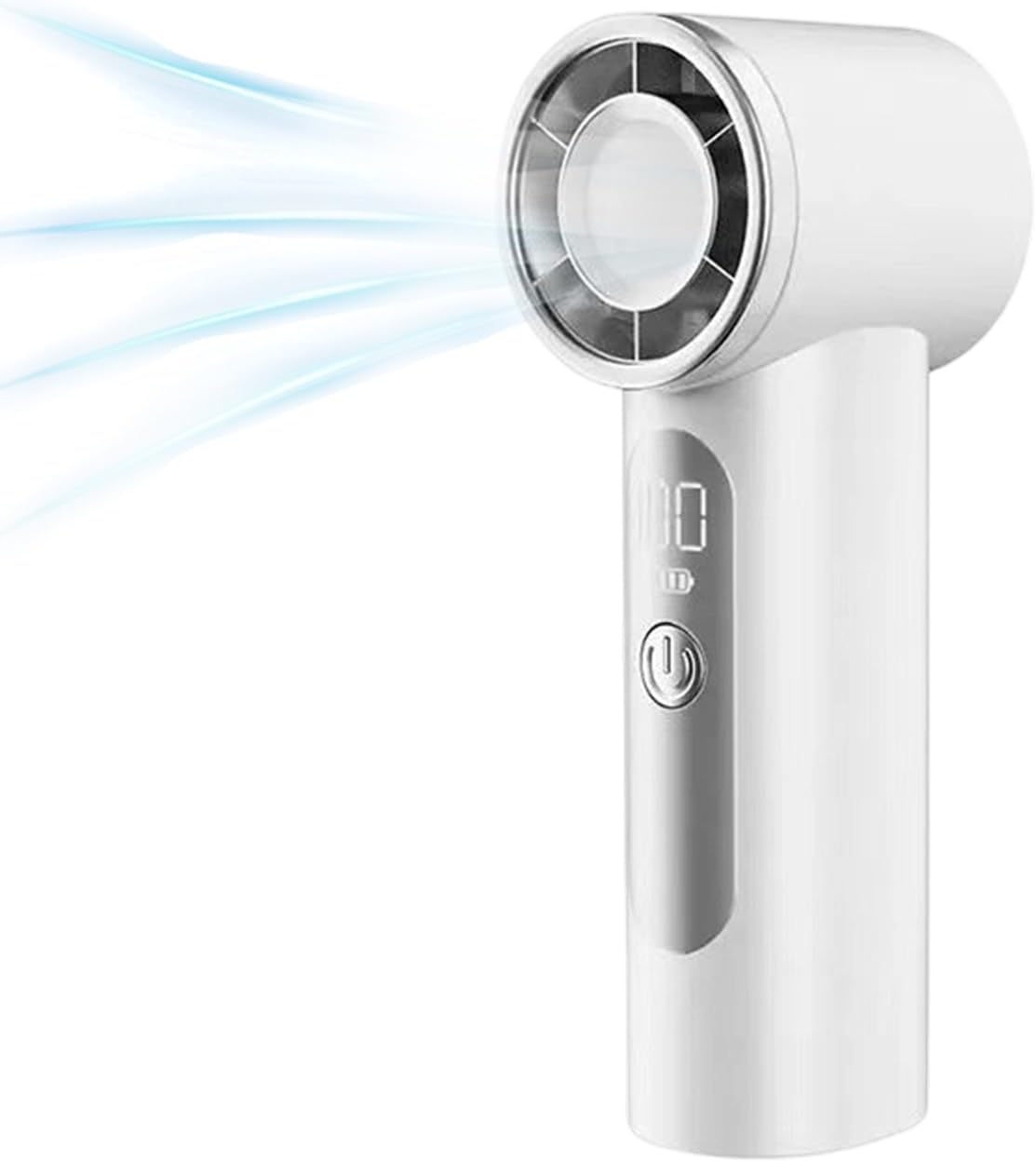 Mini-ventilator, Tragbar, Per Usb Aufladbar – 160° Ultraweitwinkel – Ideal Für Reisen, Pendeln Und Zuhause