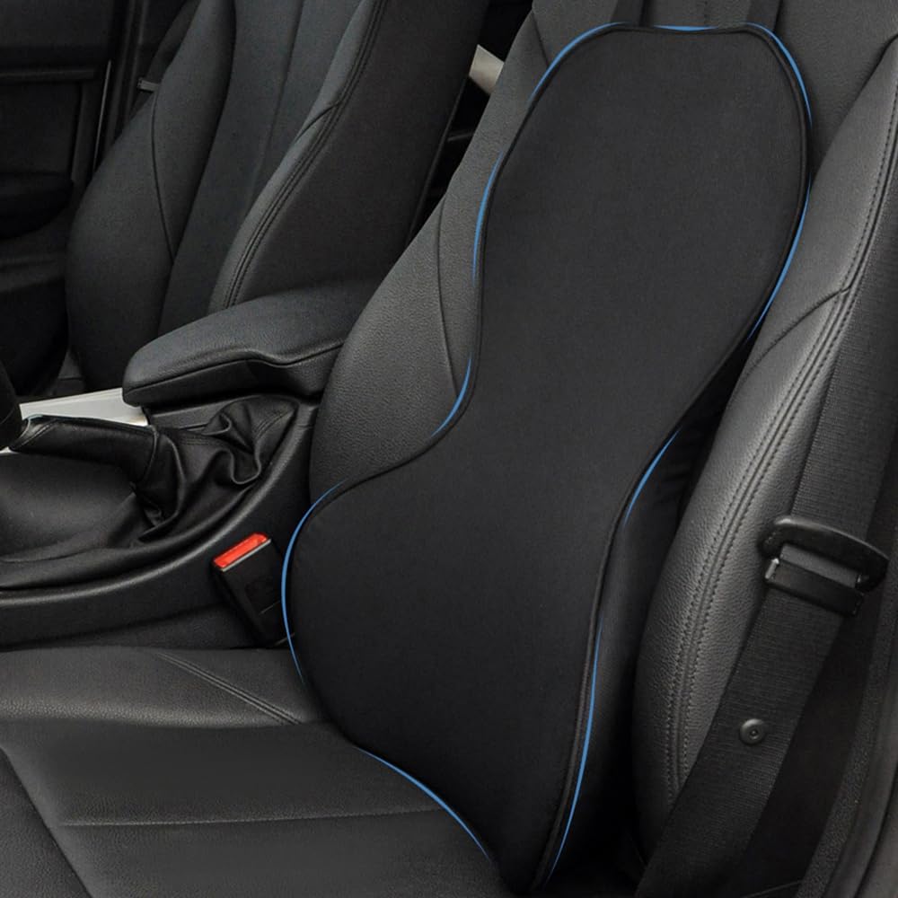 Universelles Lendenwirbelstützkissen Fürs Auto, Rückenkissen Aus Memory-schaum Für Autositze, Ergonomisches Lendenwirbelstützkissen Für Erwachsene Fahrer