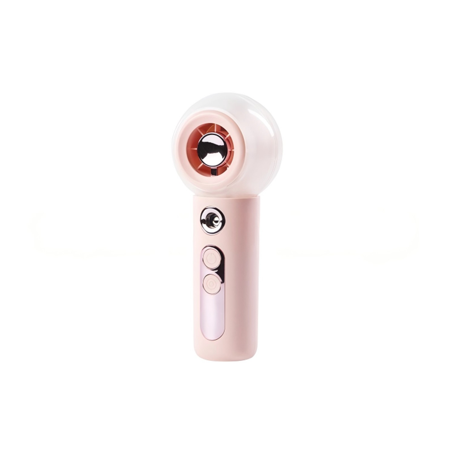 Mini-ventilator Mit Sprühfunktion, 50-ml-wassertank, 2000-mah-akku, 4 Geschwindigkeitsstufen, Ideal Für Reisen Im Sommer