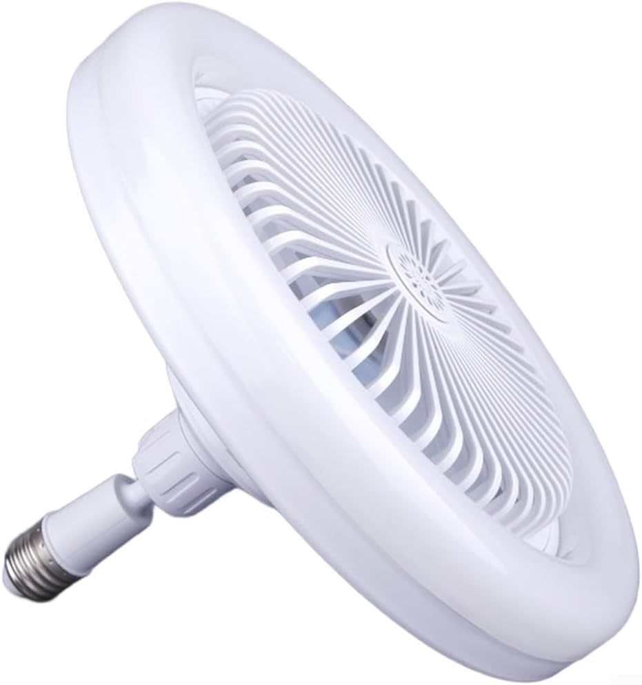 Deckenventilator – Geräuscharmer Betrieb, Augenschonende Deckenleuchte Mit Fernbedienung, Einstellbare Helligkeit – 26 X 18 Cm