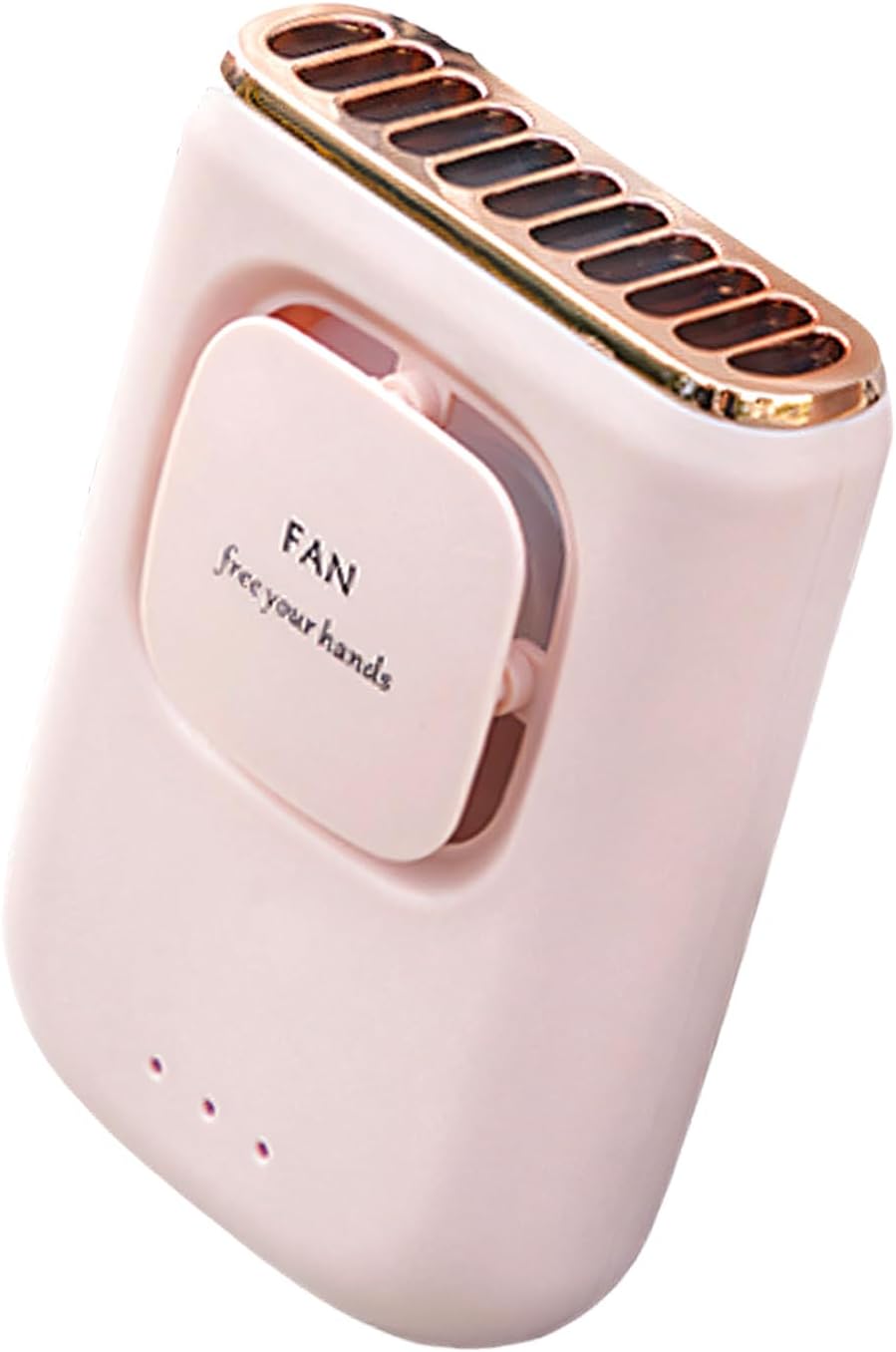 Mini-ventilator – 2000-mah-akku – 3 Geschwindigkeitsstufen – Usb-c-schnellladefunktion – Mit Ständer – Für Sport, Reisen Und Den Täglichen Gebrauch – Pink