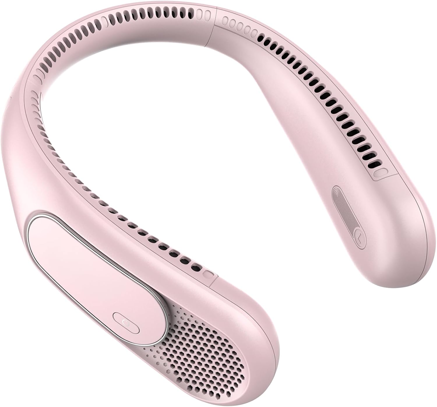 Nackenventilator, 3 Geschwindigkeitsstufen, Usb-aufladbar, Lange Akkulaufzeit, Leiser Betrieb, Ideal Für Reisen, Outdoor-aktivitäten Und Büro, Pink