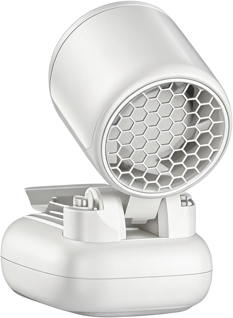 Clip-ventilator Für Kappen – Wiederaufladbar, 3 Geschwindigkeitsstufen, Leise – Ideal Für Sommer Und Wanderungen – Weiß