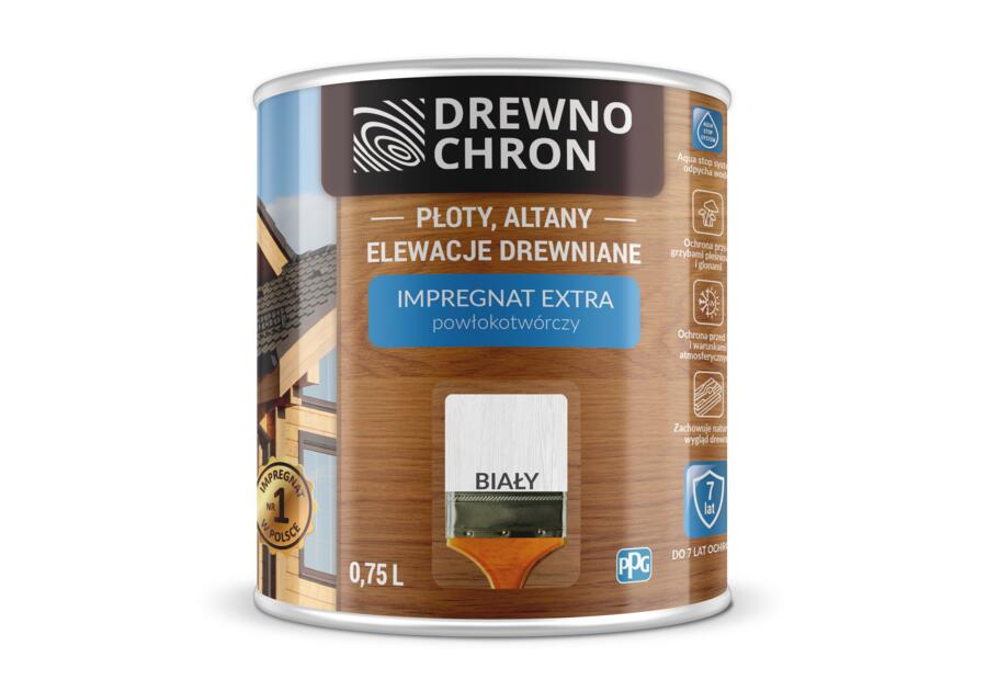 Drewnochron Filmbildende Imprägnierung Weiß 0,75l - 5imdr.bi0,75