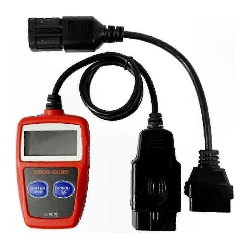 Obd2-scanner Für Motorräder Und Quads Mit 8-poligem Diagnoseadapter Und Ms309-funktionalität