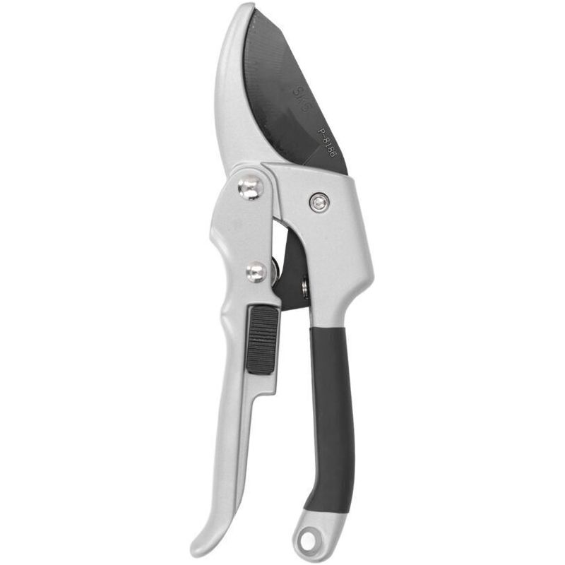 21v Akku-gartenschere – 2 Akkus, Bürstenloser Motor – Für Garten, Äste Und Gemüsegarten – Schwarz