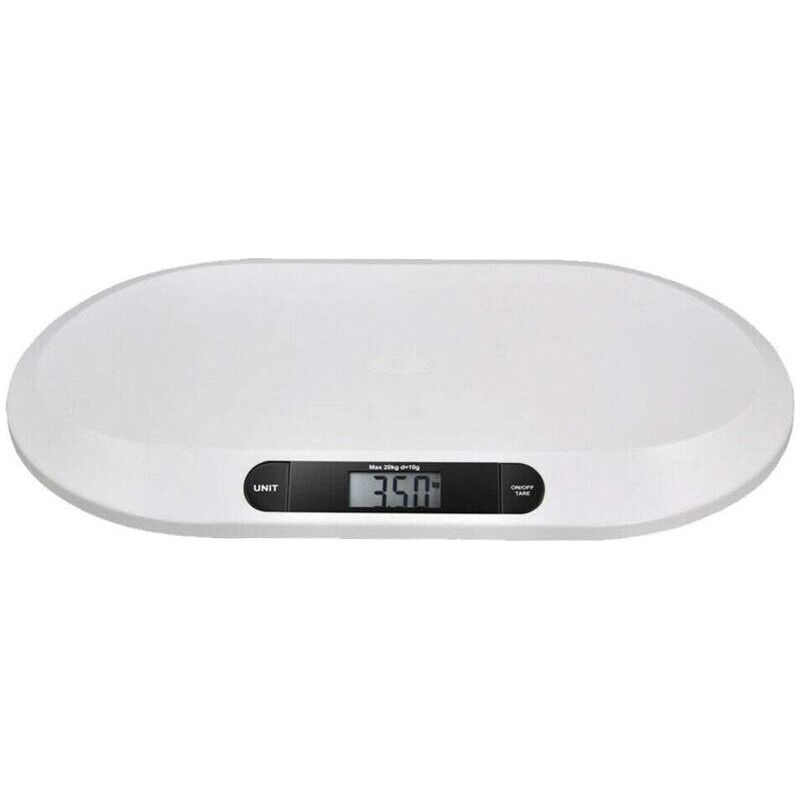 Babywaage - Bis Zu 20 Kg - Elektronische Digitalwaage Für Kleinkinder/welpen/katzen - Mit Lcd-bildschirm Und Tara-funktion
