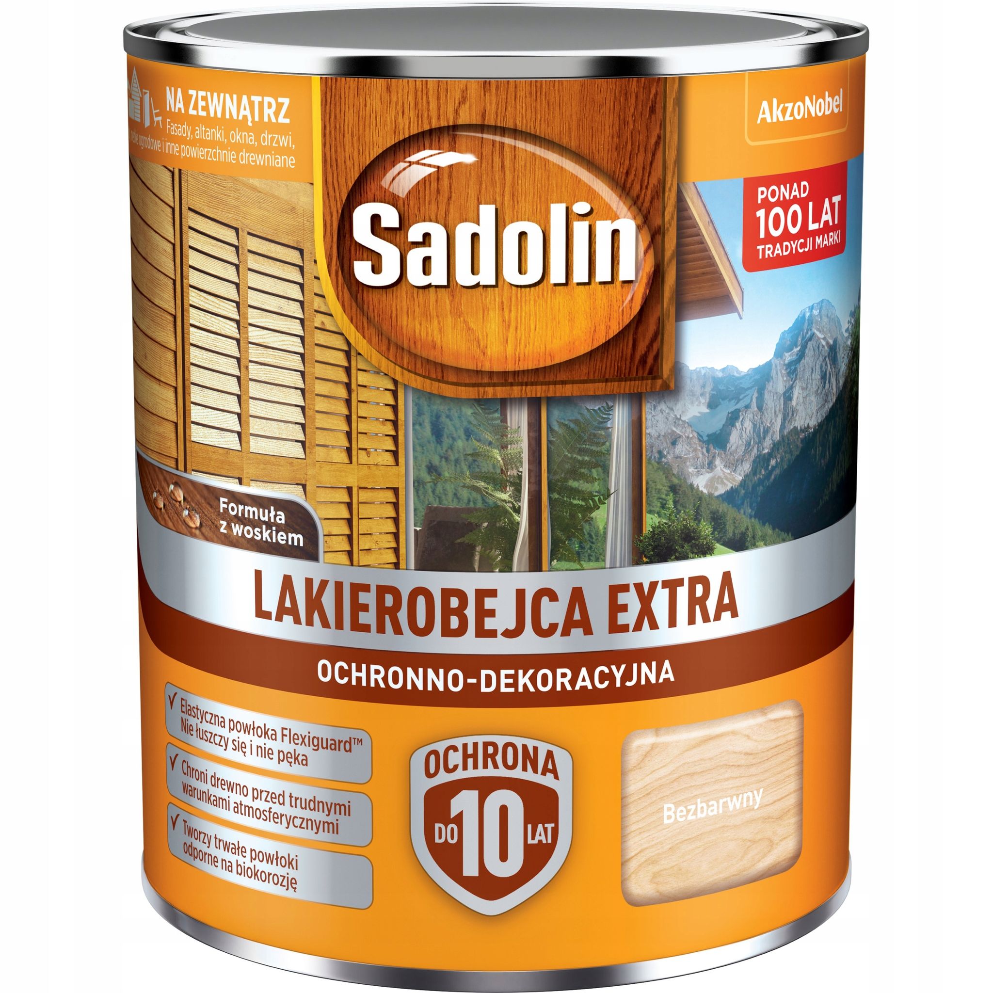 Sadolin Extra 10 Jahre Farblos 0,75l - 5saex.bez0,7
