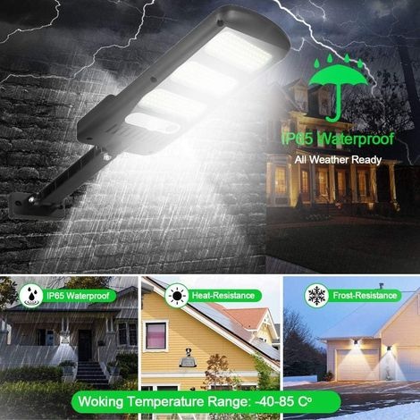 Solar-außenleuchten, 213 Led-solarstraßenleuchten Mit Bewegungsmelder, Wasserdichte Wandleuchte Mit 180° Verstellbarem Mast Für Außenwände, Gärten, Straßen Und Veranden (1 Stück)