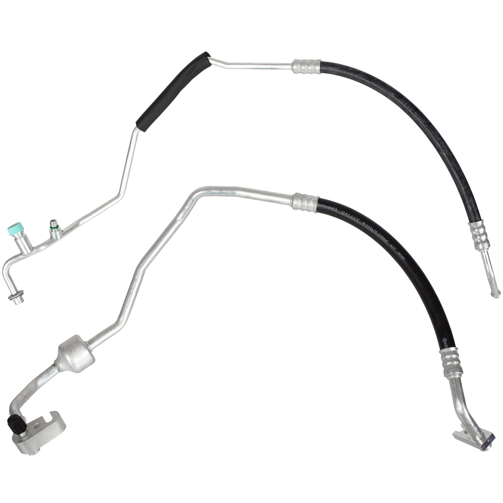 Opel Corsa D 1.0 1.2 1.4 06-14 Klimaanlagenschlauch, 2-teiliges Set
