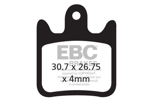 Cfa487hh - Ebc Bremsbeläge Aus Sintermetall Für Fahrräder